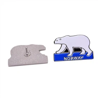 Dierlijke pin-insignes