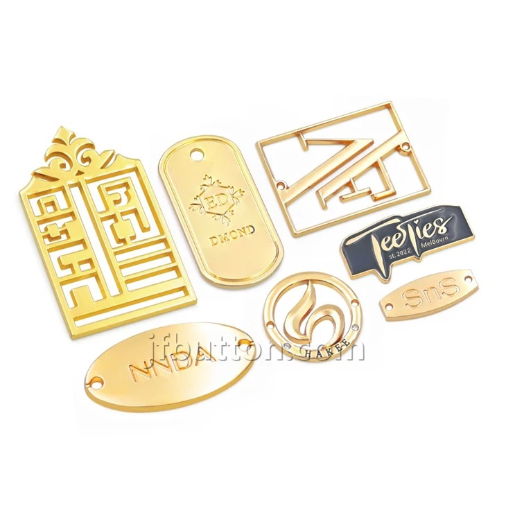 Metal Handmade Tags For Bags
