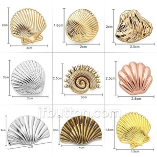 Antieke Shell Shirt schachtknoppen