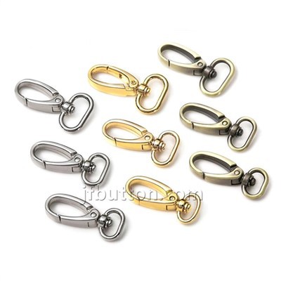 Gouden draaibare haken voor portemonnees