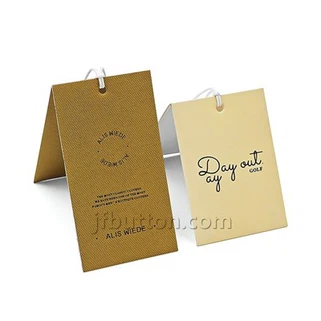 Hang tags met touw voor kleding