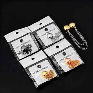 Matte hijab-pinnen magnetische set