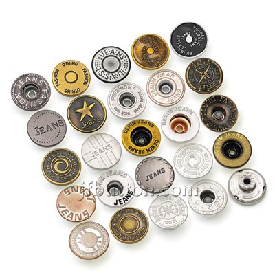 Metal Tack -knoppen voor jeans