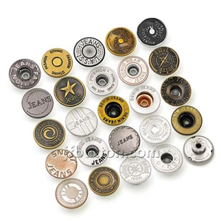 Metal Tack -knoppen voor jeans