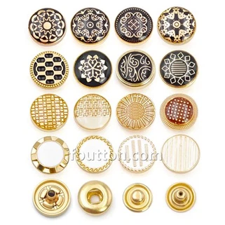 Druk op studs voor kleding