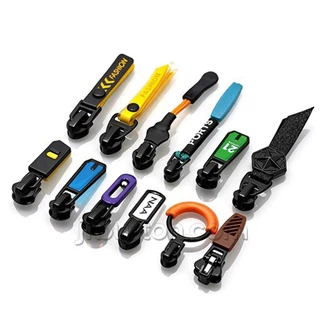 Rubberen ritssluitingen