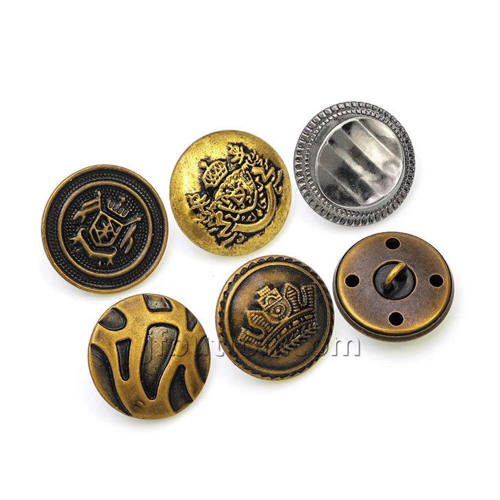 Brass Blazer Shank Buttons suppliers