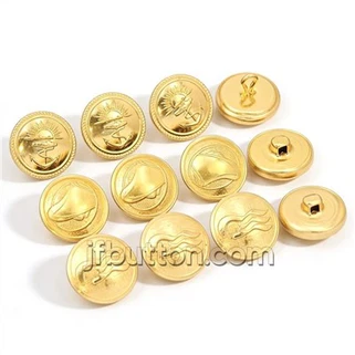 Gouden schachtknoppen bulk