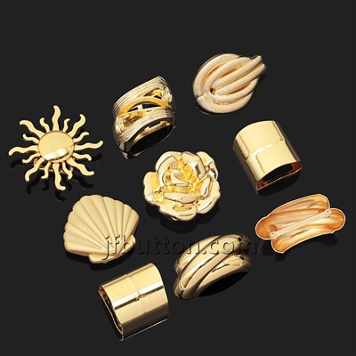 Gouden Shell Bikini-hardware