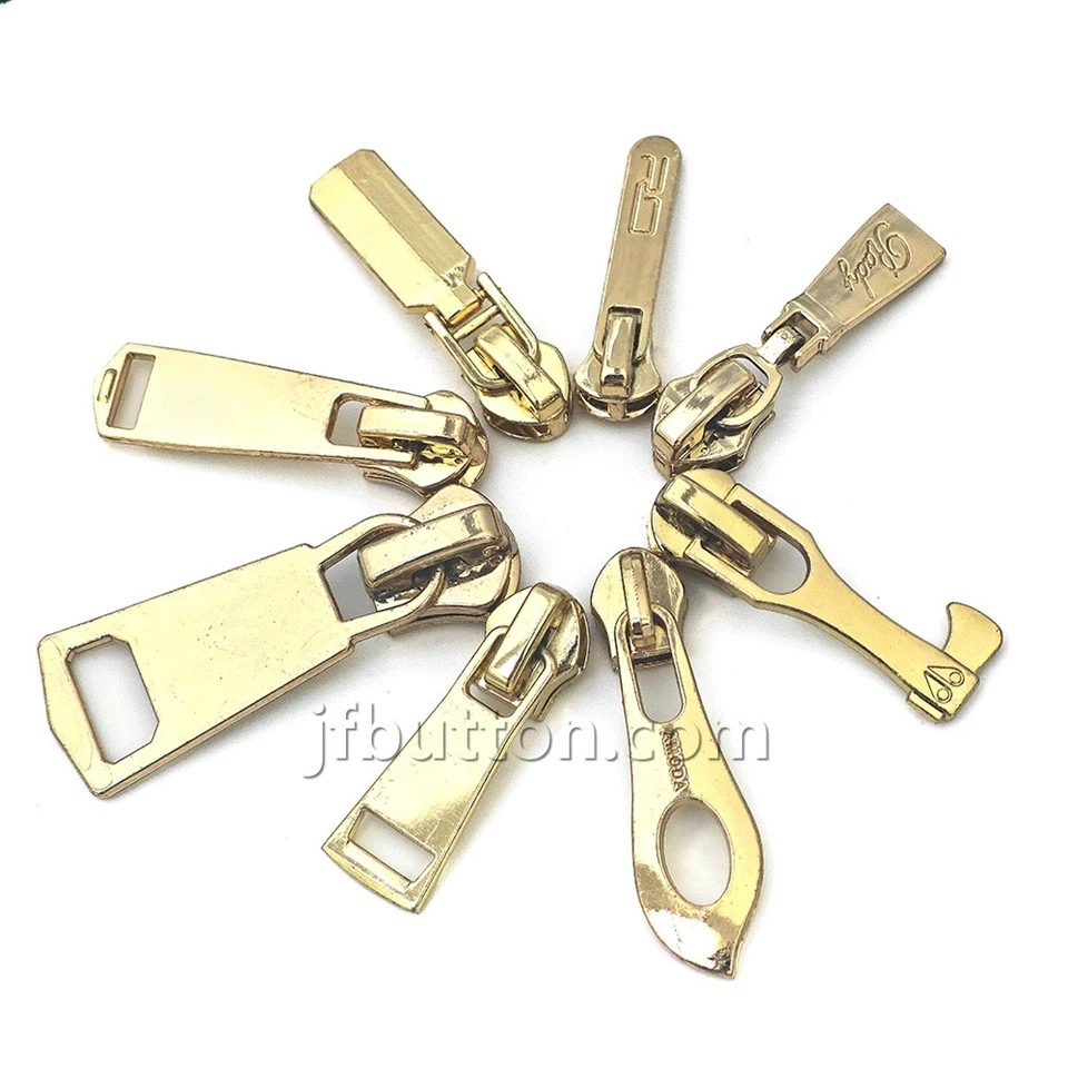 Gold Zipper Pull