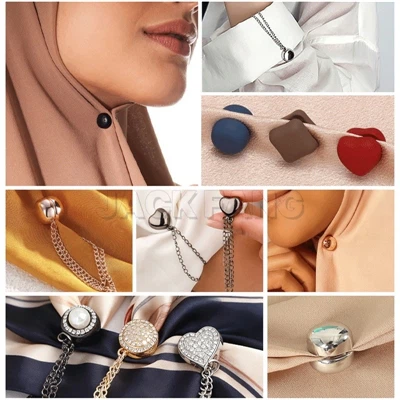 7 verschillende soorten hijab-pinnen
