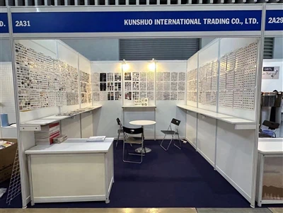 Kunshuo op Saigontex 2025: Breidende kledingaccessoires in Vietnam uitbreiden