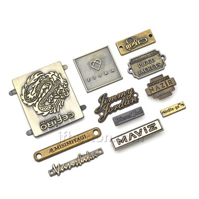 Handtas Metalen Logo Plaat